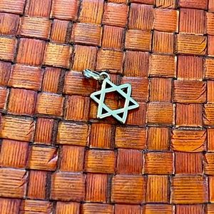 Stella & Dot Gold over Sterling Silver Star of David Charm